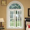 french arch casement window opening 180 degree casement aluminum aluminium arch shaped windows