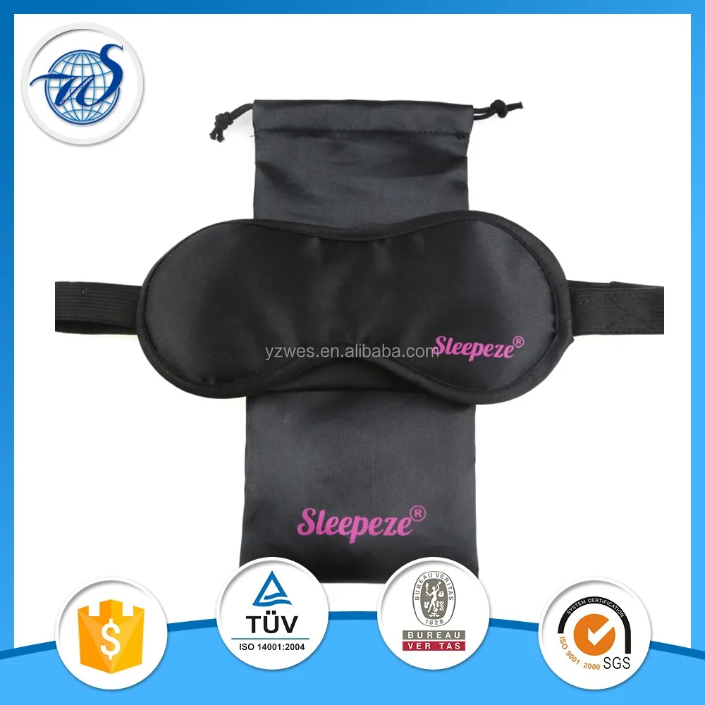 Black Satin Adjustable Eye Mask Buy Adjustable Eye Mask,Adjustable
