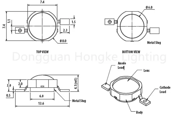 1050nm IR LED