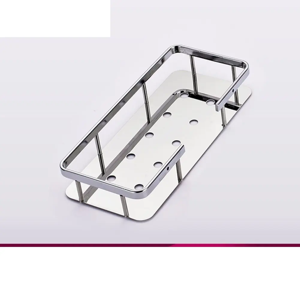 Sanitary stainless steel triangular basket/Bathroom racks/Bathroom storage baskets/ double corner rack/Toilet Tripod-D