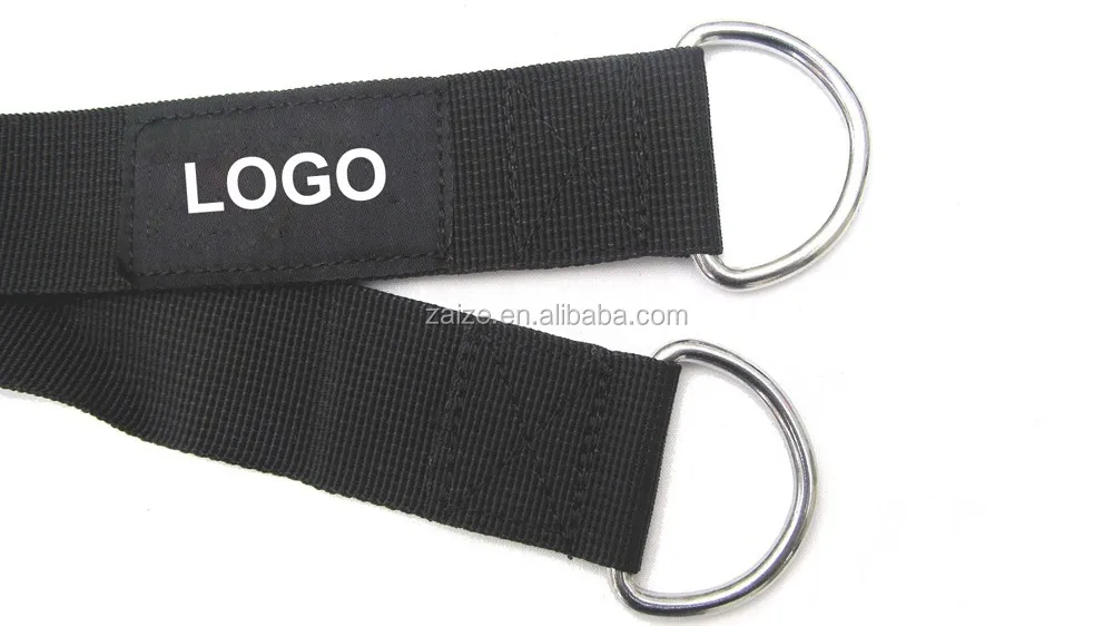 Foot Strap Cable Gym Machine Attachment With 2 Drings Yoga Buy Foot