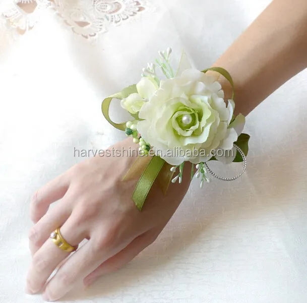 flower wrist corsage for prom