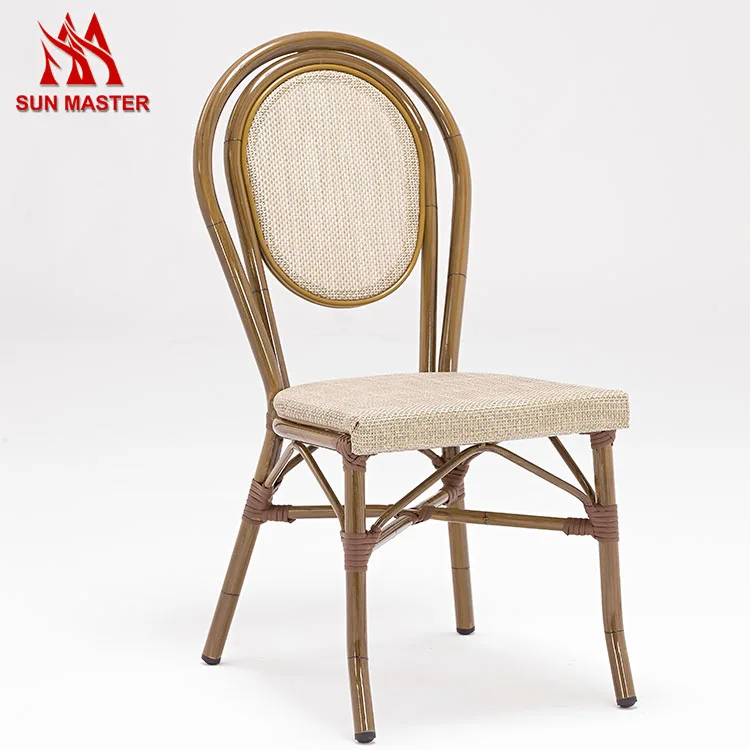 Luxury Modern Design All Weather Metal Frame Outdoor Wicker Garden Ratta furniture Chair