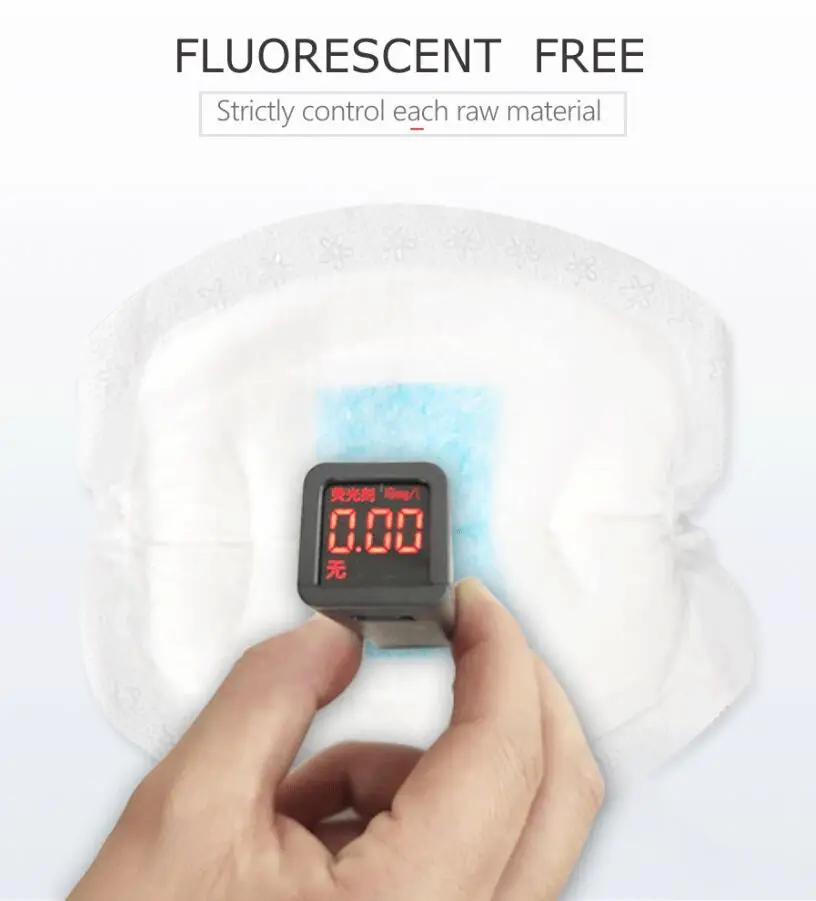 Absorbent Natural Bamboo Fiber Surface Disposable Breast Nursing Pads