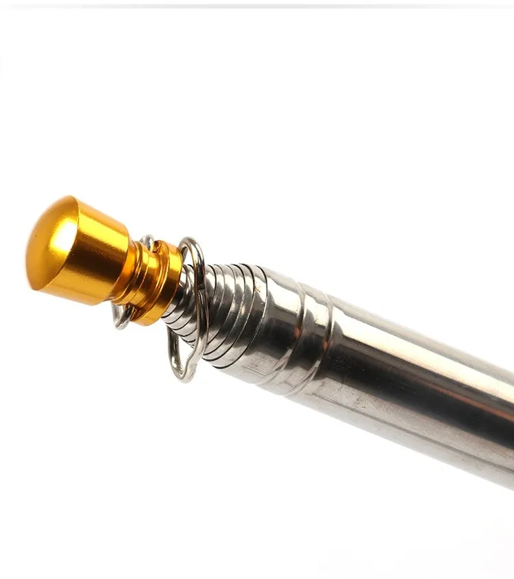 2 Meters Advertising Flexible Flag Rod Stainless Steel Flag Pole Collapsible Tour Guide Flag