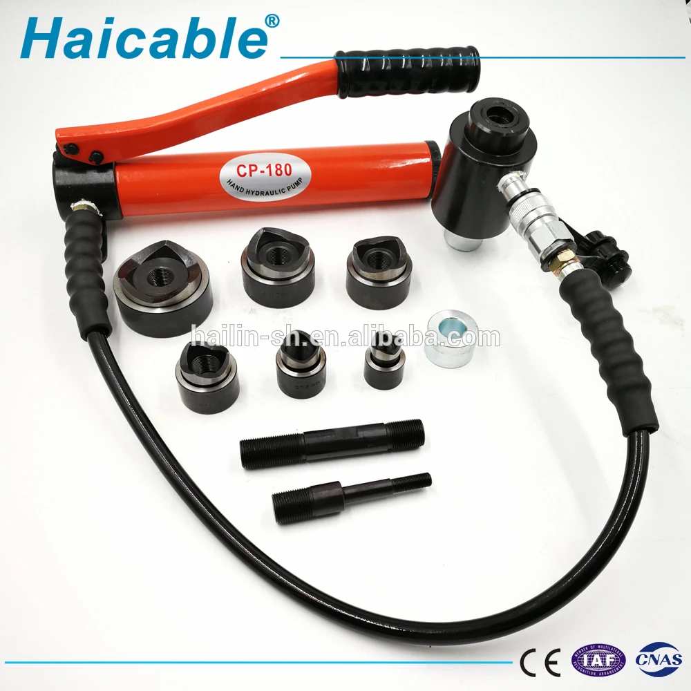 Hydraulic Punch 1/2" Steel Panel Skp8 Manual Aluminum Hole Puncher