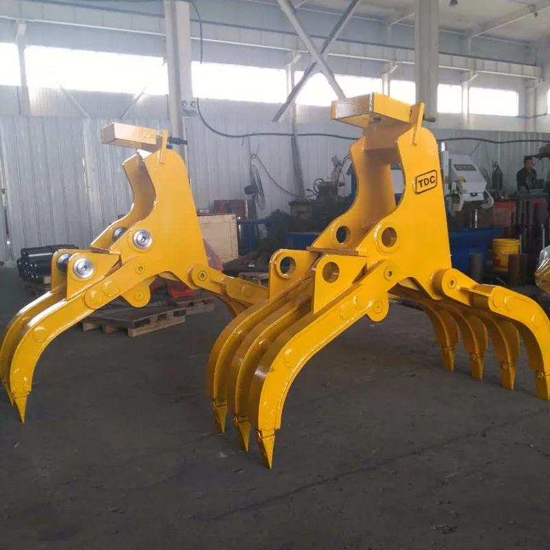 Cost Performance Excavator Mounted Logging Grapple Wood Grabs - Buy ...