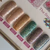 D&H-G36 PLATINUM color series uv gel polish nail Glue UV Polish Kit Three Step With Led Lamp pigment