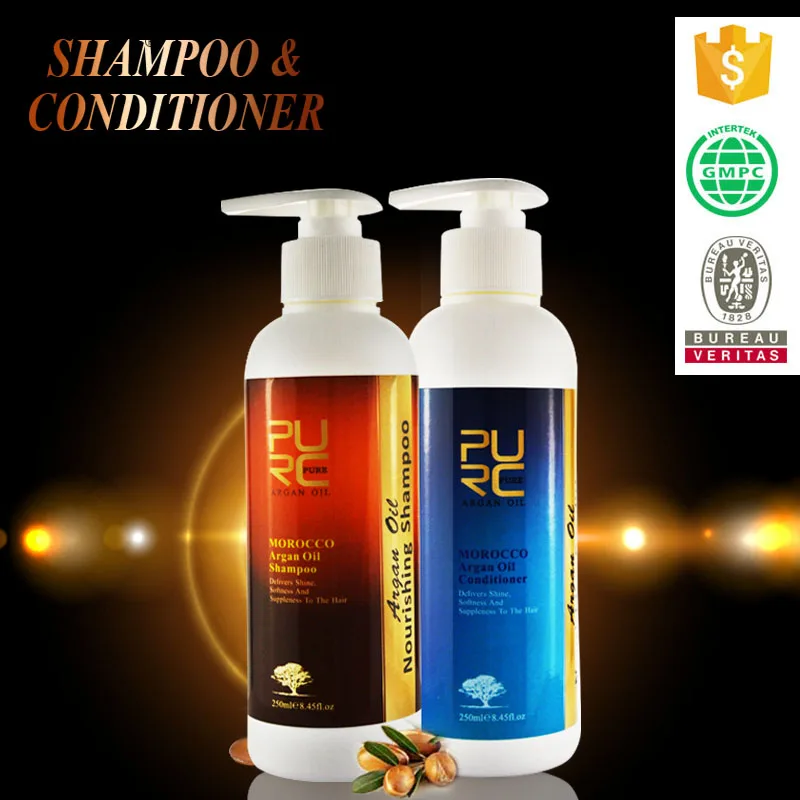 Professional Argan Oil Extracts Oily Hair Shampoo Deeply Cleansing