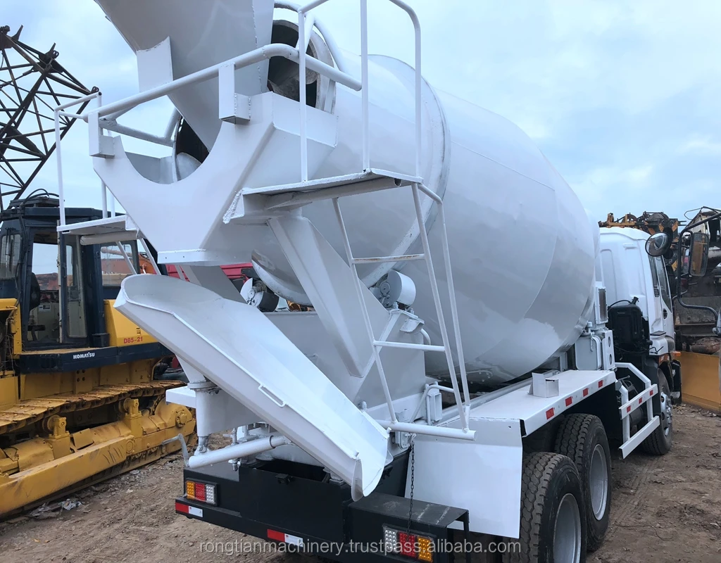 Used Concrete Mixer for sale, Used ISUZU Diesel Concrete Mixer Truck