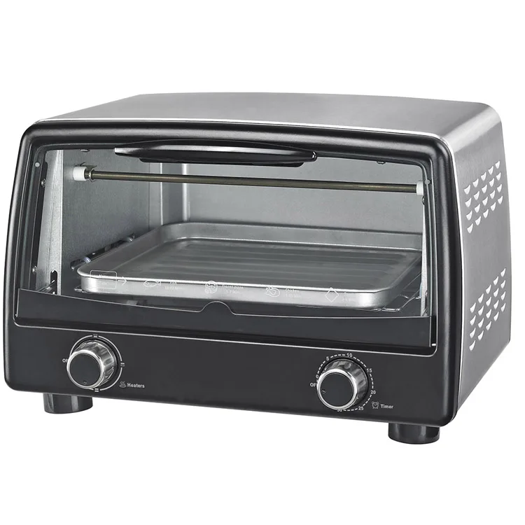 Kitchen appliance 42L 1400W 4pcs stainless steel heating elements electric baking pizza oven for home