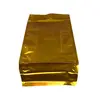 Custom Christmas gift bag, gold printing with flat bottom