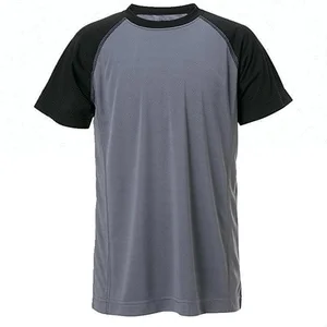 Wholesale high quality 100% polyester blank custom two color mems t shirt Wholesale high quality 100% polyester blank custom two color mems t shirt