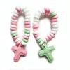 Cross press dextrose bracelet necklace candy tablet fruity hard candy