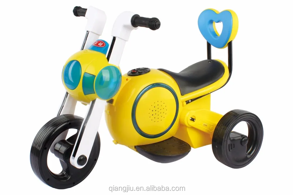 kids police electric bike