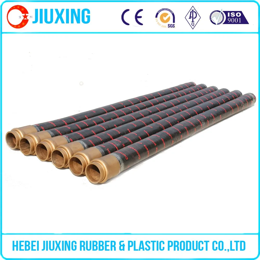 5 Inch Rubber Dry Wet Cement Transfer Hose Plaster Grout Concrete Pump