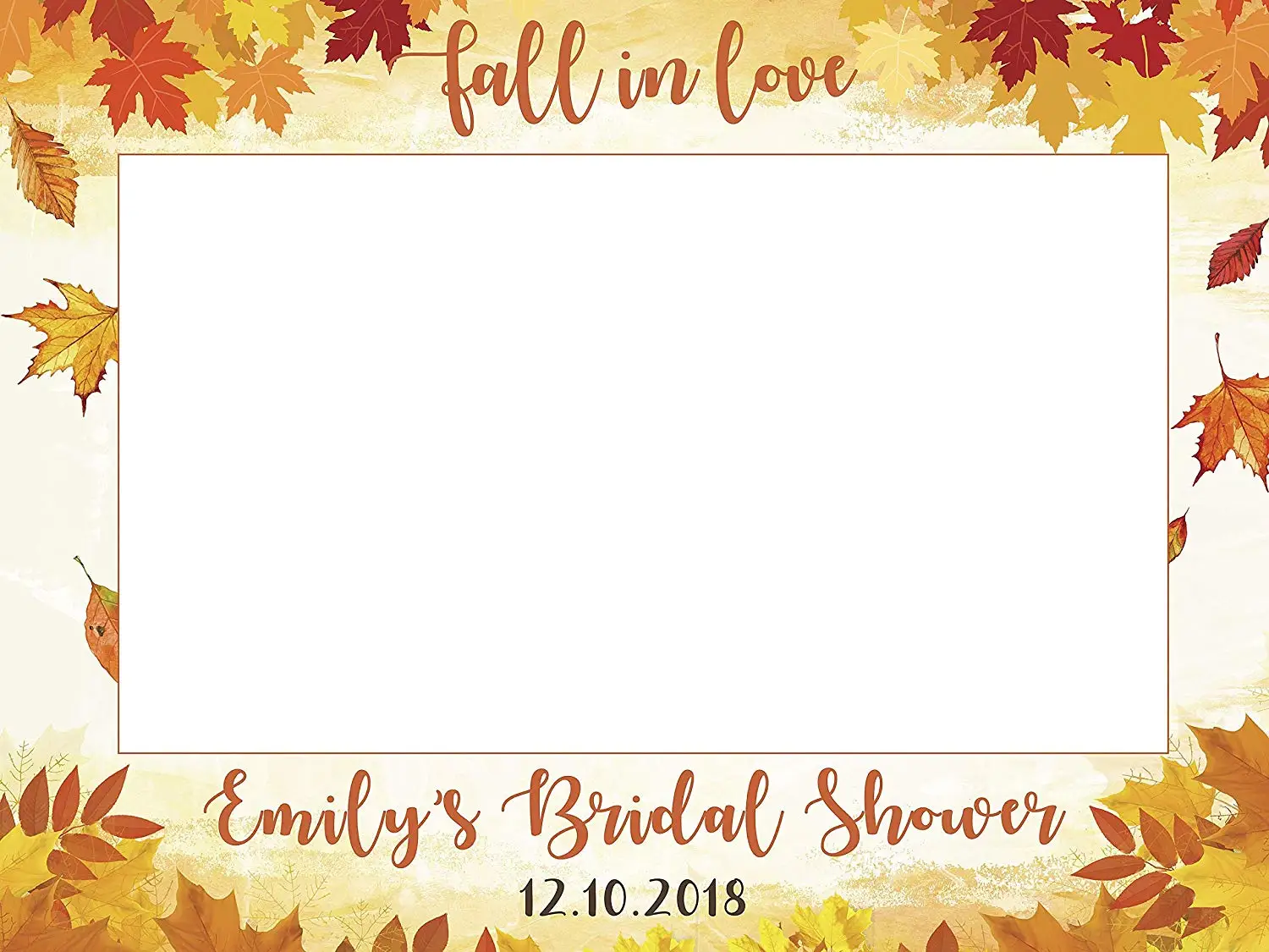 fall photo booth props