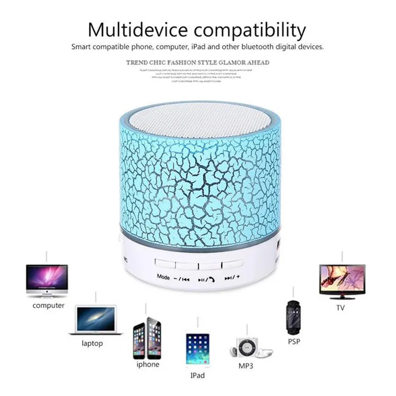 SD Memory Card Reader Mini Blue Tooth Speaker S10 Manual For Blue Tooth Speaker S10 - ANKUX.COM