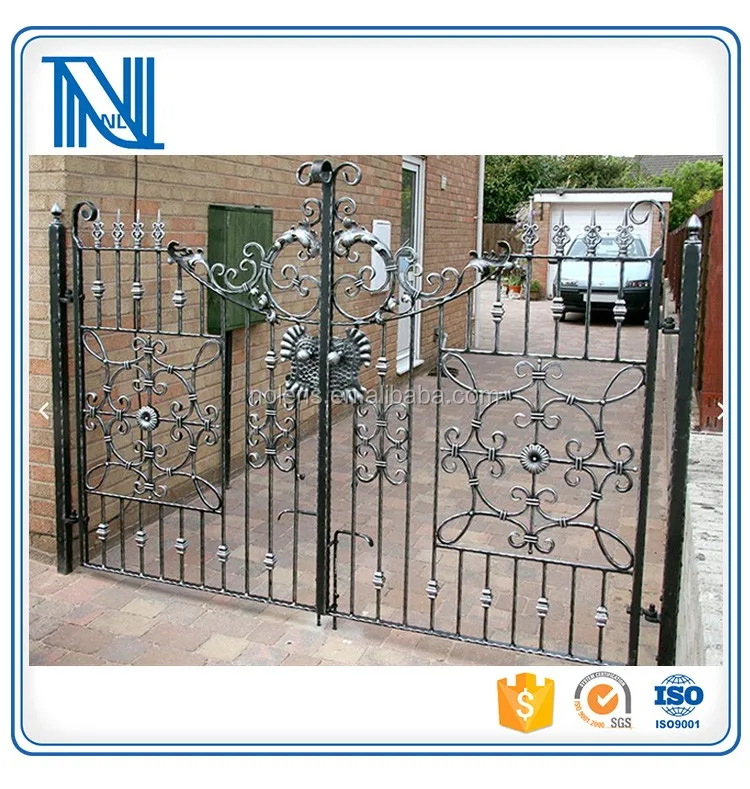 Wrought Iron Fence/grills - Buy Wrought Iron Window Grill Design,Iron ...