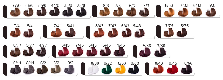 Natural Argan Oil Ammonia Free Permanent Colorful Hair Dye With Popular Colors.jpg