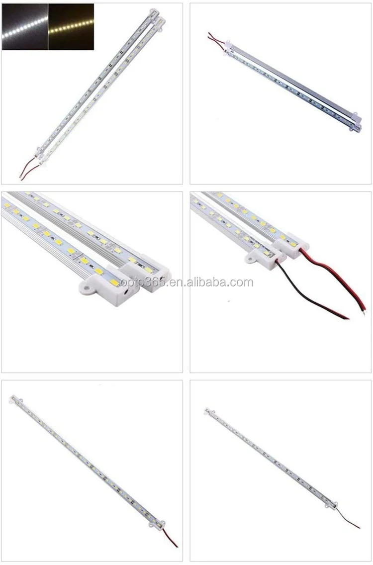 neutral white cold white warm white SMD5630 Led Bar Hard Light 72Leds per meter 45-50LM led 2800-3200K DC12V 18W