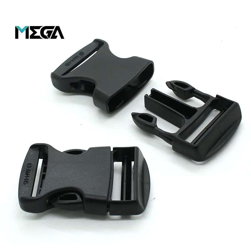 Customized Size Snap Lock Plastic Backpack Adjustable Side Release