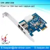 Good quality dual power sourse pcie X1 to 1394a firewire card for DV/sound card/video capture