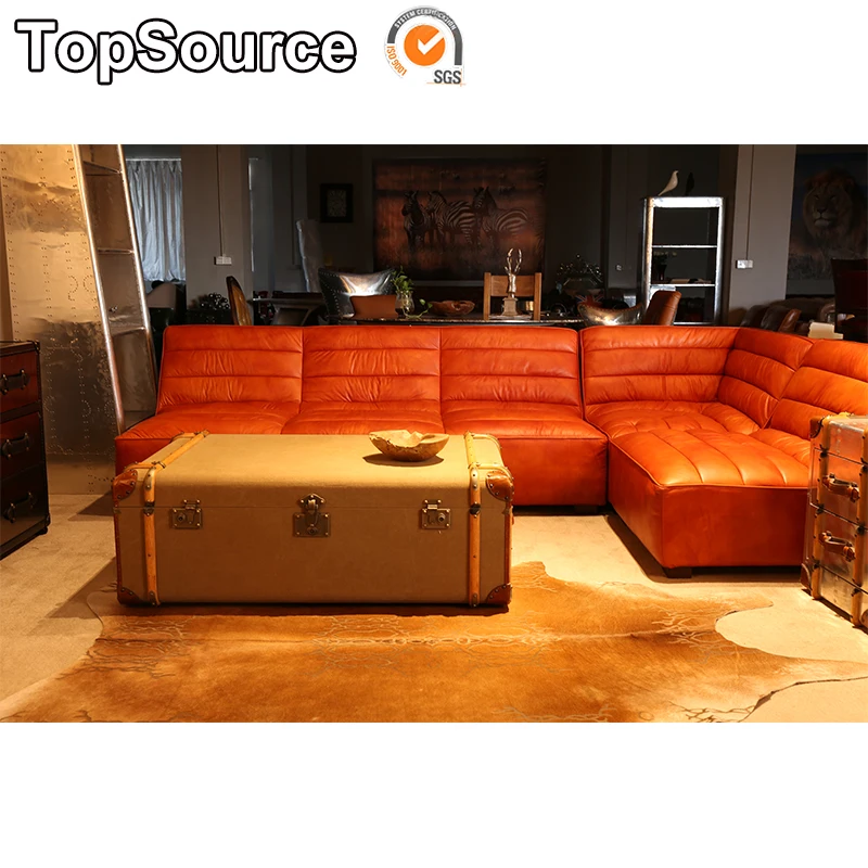 Used Brown Color Restaurant Hotel Furniture Leather Sofa Sets Brown Color Restaurant Hotel Furniture