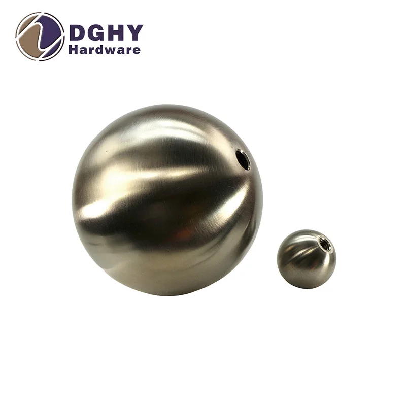 Metal Ball Factory Oem Customized 18mm Brass Ball Threaded With M8