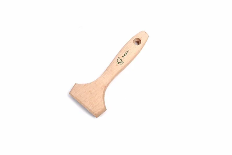 Fsc Natural Beavertail Wood Paint Brush Handle Buy Wood Handle,Purdy