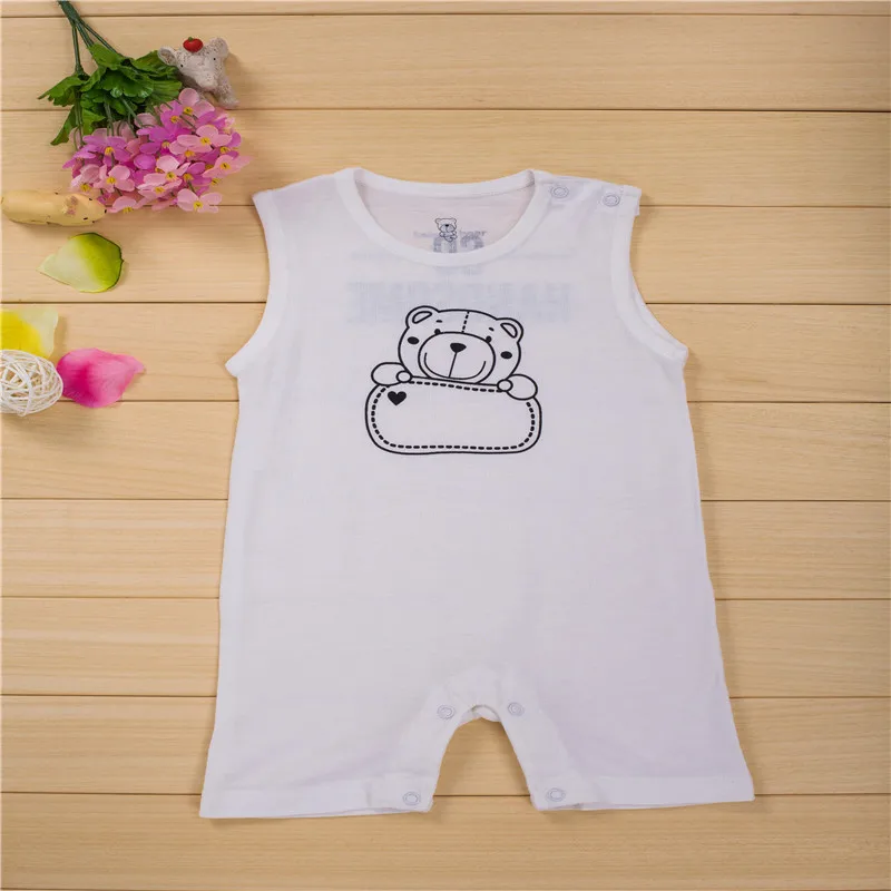 1 pieces bamboo fiber light and silky baby s clothing baby romperes jumpsuit newborn romper