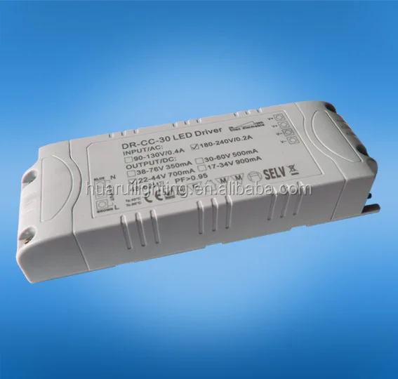 40w 1500ma 110&230V Single output type triac dimmable led driver for mr16 light. led power supply manufacturer