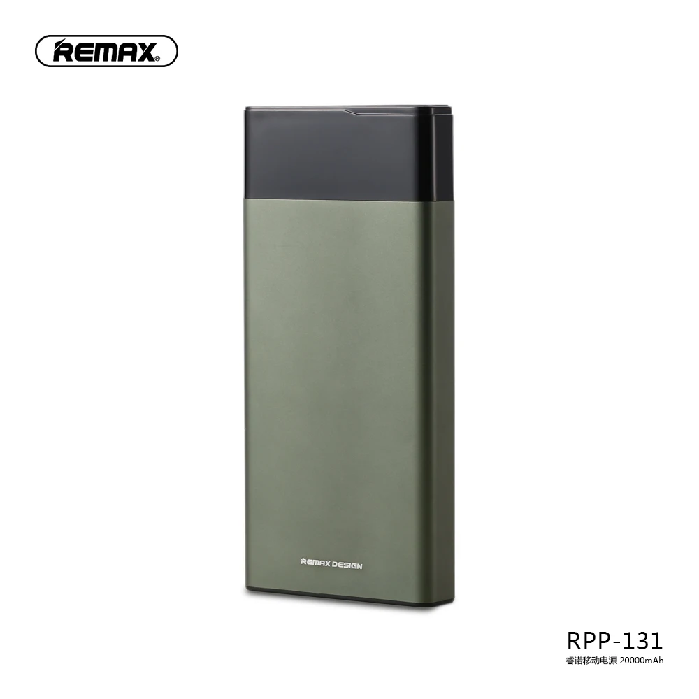 Remax RPP-131 Renor Dual Inputs Power Bank Charger 20000mAh