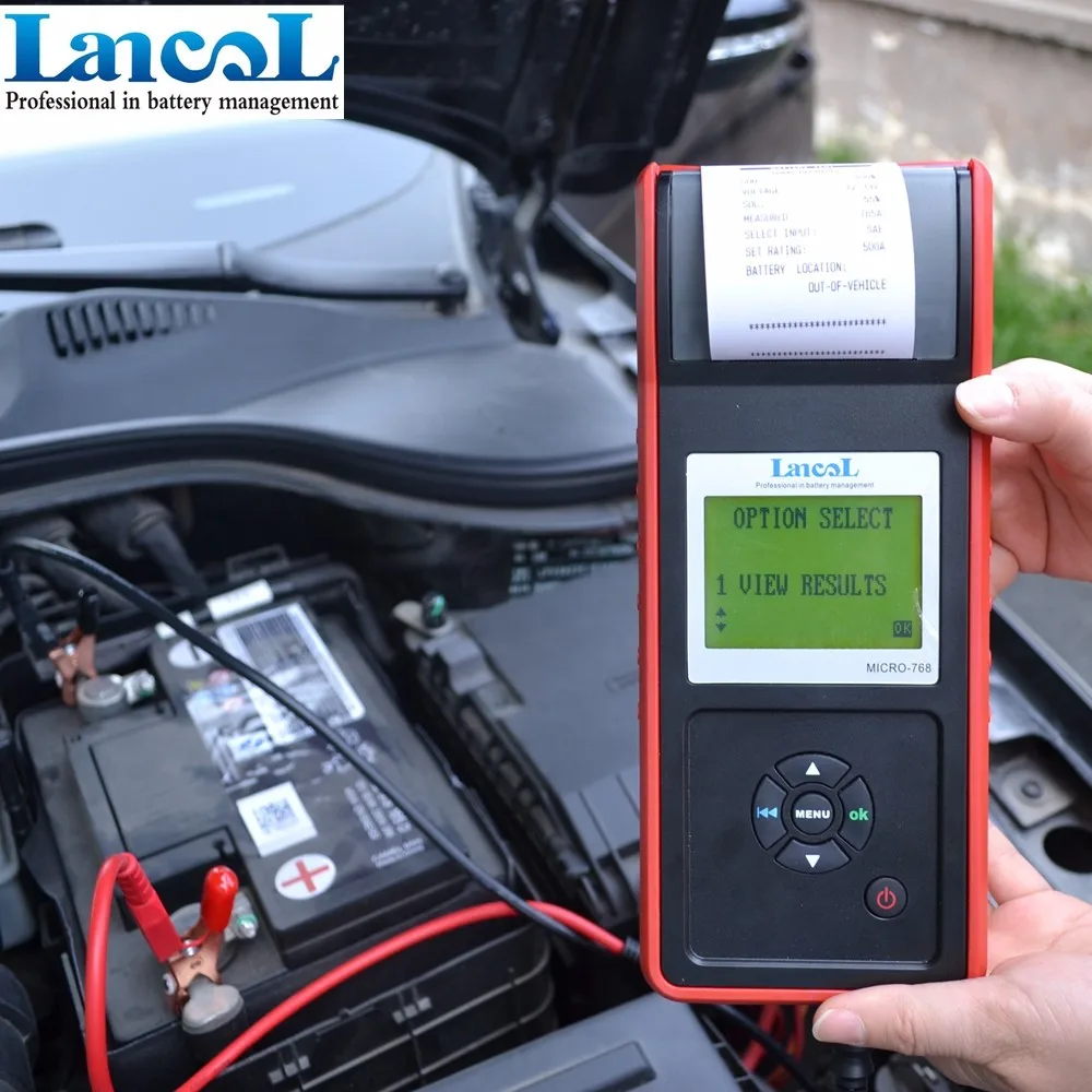 12v Cca Battery Capacity Load Tester Analyzer Buy Battery Tester