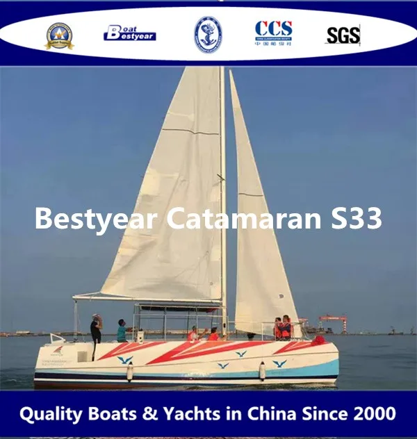 Bestyear Catamaran S30 Boat Sailing Boat - Buy Boat,Catamaran Boat ...