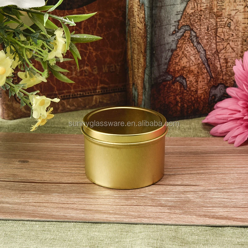 Wholesale luxury travel candle tins