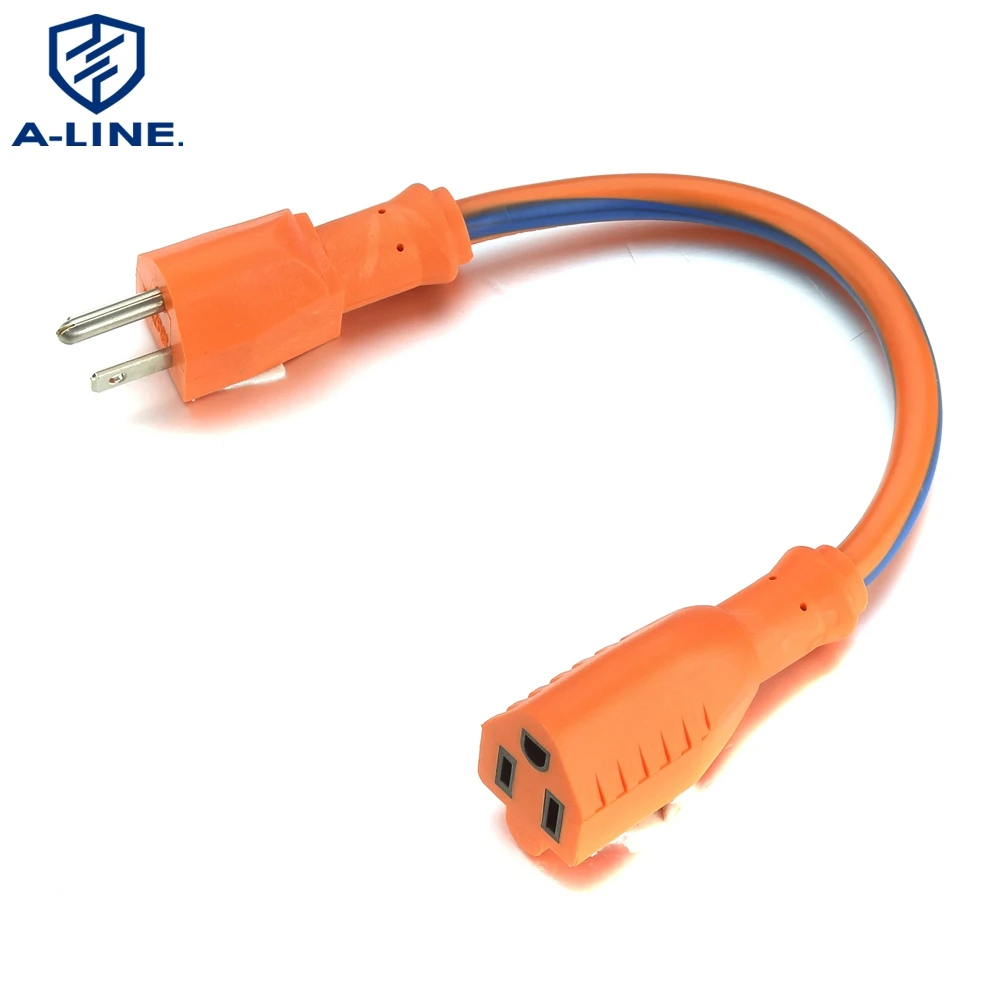 Us Heavy Duty 13a 125v 3 Prong Extension Cord For Indoor And Outdoor