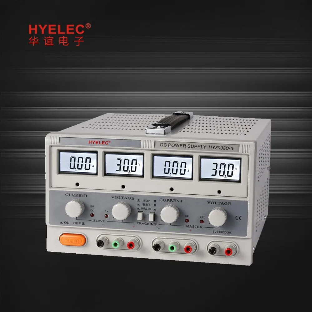 HYELEC HY3002D-3 0-30V/0-2A dual output DC POWER SUPPLY, View DC POWER ...