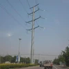 Q355 12m 450 Dan Hot Dip Galvanized Electric Power Pole Power Transmission Poles