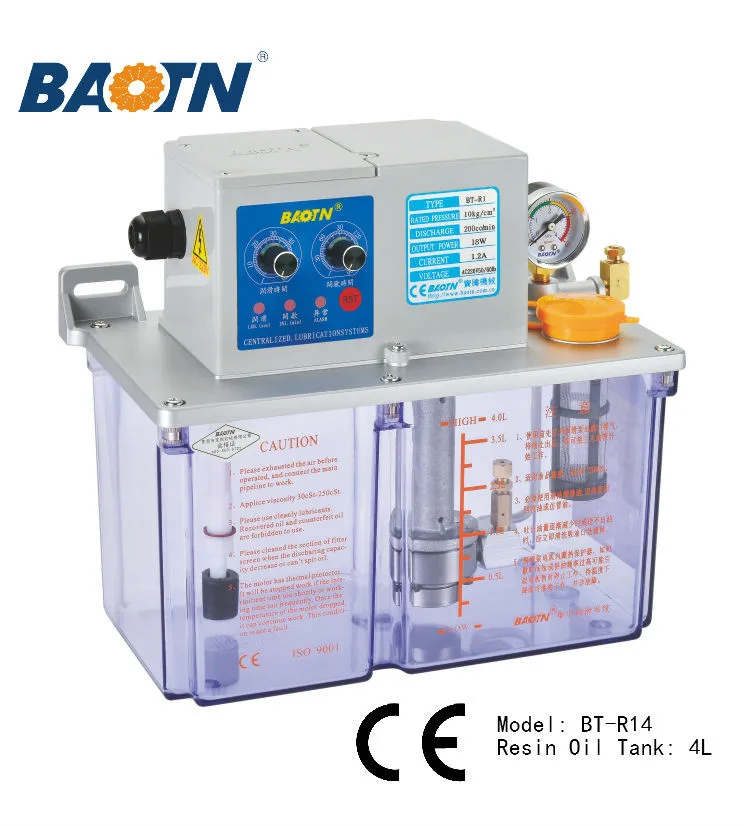Baotn High Performance Plastic Centralized Lubrication System Gear Pump
