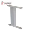 Factory custom office c shaped removable metal table legs