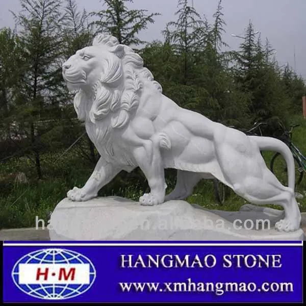 Garden Decoration Life Size Stone Lions For Sale - Buy Life Size Stone  Lions For Sale,Stone Lions Statues,Stone Lion Garden Sculptures Product on  