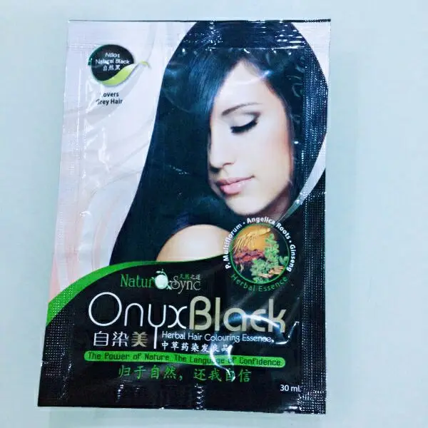 Black Lana Cheap Permanent Hair Spray Hair Dye Shampoo Non