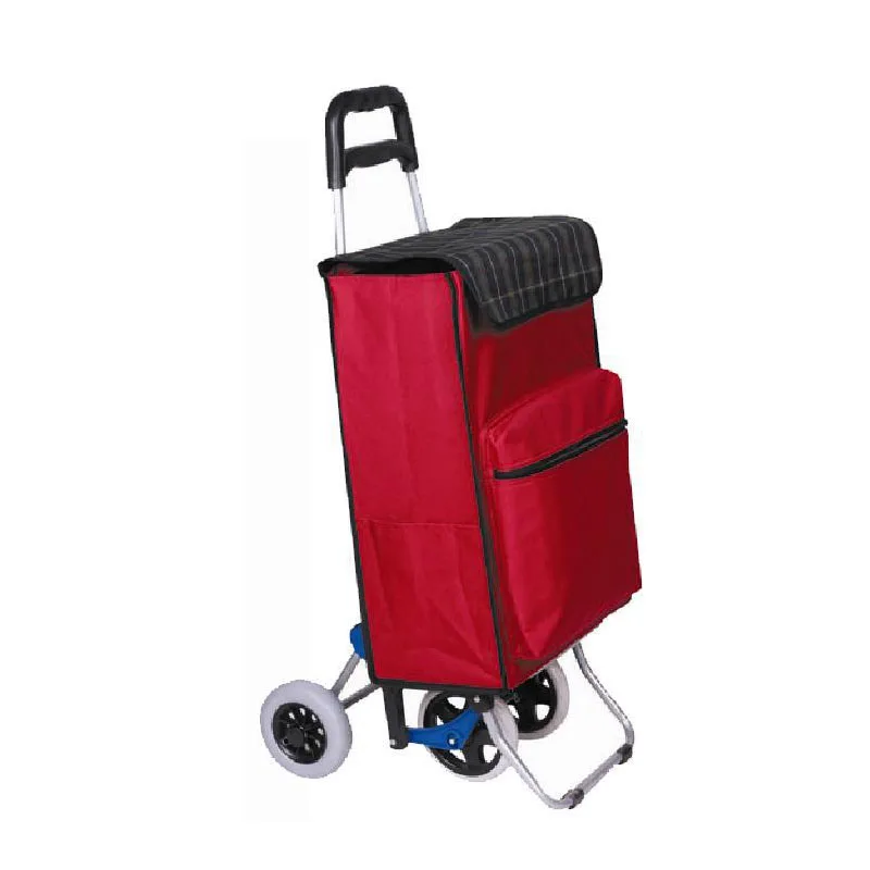 Bonarty Shopping Trolley Replacement Bag Oxford Farbic Foldable Trolley Spare Cart Bag 