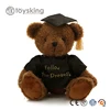 Custom Graduation Present Gift Teddy Bear with Letter Embroidery for Wholesale