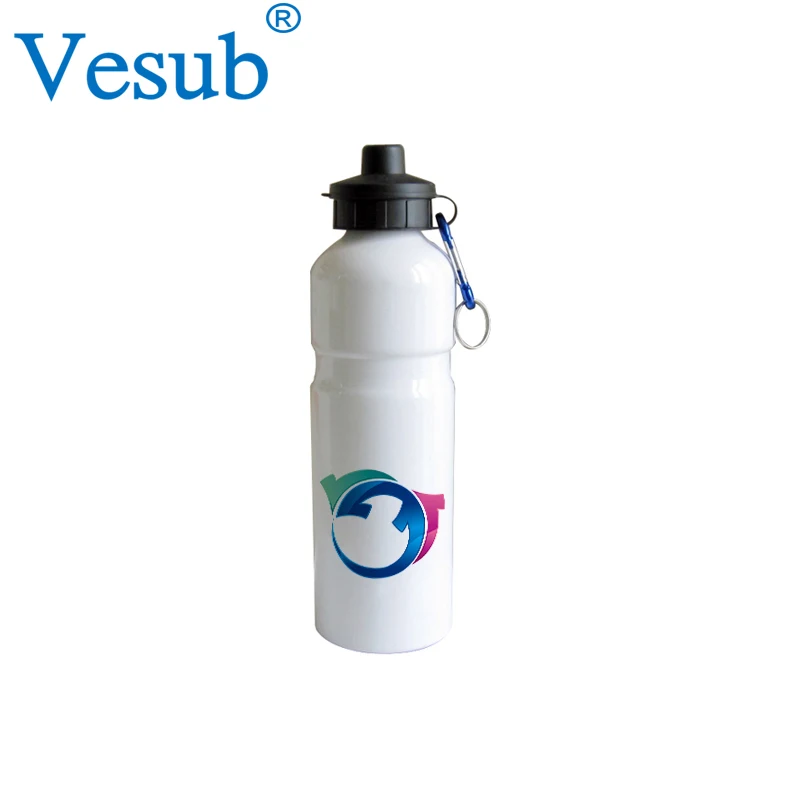 White And Silver Sublimation Heat Transfer Aluminium Water Bottle Wholesale Buy Sublimation