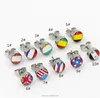 Yiwu Aceon Stainless Steel Custom Printing Post Flag Earring Stud
