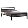 Cheap metal single bed steel army bed for military dormitory bedroom furniture