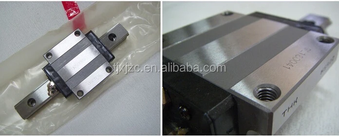 THK Used LM Guide Block SHS35LC Cartridge For maintenance SHS35 Rail Ball Caged 
