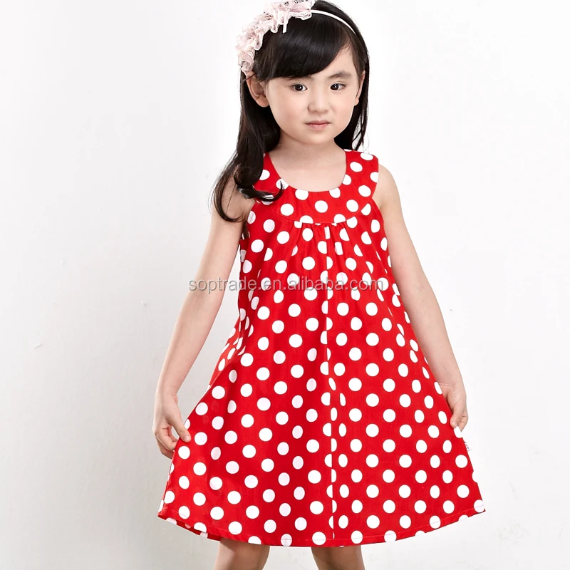 Wholesale Kids Daily Wear Kinds Of Girls Dress Summer Simple Dresses ...